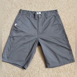 Reef Men's Charcoal Flat Front Shorts
